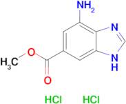 methyl 4-amino-1H-1,3-benzodiazole-6-carboxylate dihydrochloride