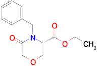 Ethyl (S)-4-benzyl-5-oxomorpholine-3-carboxylate