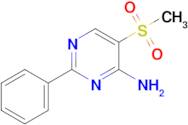 5-(Methylsulfonyl)-2-phenylpyrimidin-4-amine