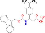 3-((((9H-fluoren-9-yl)methoxy)carbonyl)amino)-3-(4-isopropylphenyl)propanoic acid hydrate