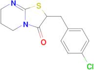 2-(4-Chlorobenzyl)-6,7-dihydro-5H-thiazolo[3,2-a]pyrimidin-3(2H)-one