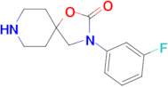 3-(3-Fluorophenyl)-1-oxa-3,8-diazaspiro[4.5]Decan-2-one