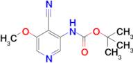 Tert-butyl (4-cyano-5-methoxypyridin-3-yl)carbamate