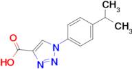 1-(4-Isopropylphenyl)-1H-1,2,3-triazole-4-carboxylic acid