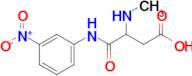 3-(Methylamino)-4-((3-nitrophenyl)amino)-4-oxobutanoic acid