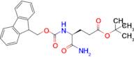 Tert-butyl (S)-4-((((9H-fluoren-9-yl)methoxy)carbonyl)amino)-5-amino-5-oxopentanoate