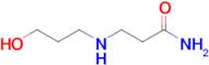 3-((3-Hydroxypropyl)amino)propanamide