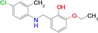 2-(((4-Chloro-2-methylphenyl)amino)methyl)-6-ethoxyphenol