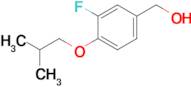 (3-Fluoro-4-isobutoxyphenyl)methanol