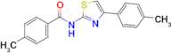 4-Methyl-N-(4-(p-tolyl)thiazol-2-yl)benzamide