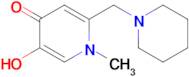 5-Hydroxy-1-methyl-2-(piperidin-1-ylmethyl)pyridin-4(1H)-one