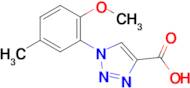 1-(2-Methoxy-5-methylphenyl)-1H-1,2,3-triazole-4-carboxylic acid