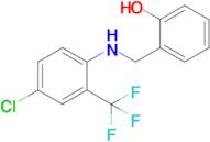 2-(((4-Chloro-2-(trifluoromethyl)phenyl)amino)methyl)phenol