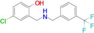 4-Chloro-2-(((3-(trifluoromethyl)benzyl)amino)methyl)phenol