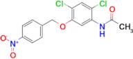 N-(2,4-dichloro-5-((4-nitrobenzyl)oxy)phenyl)acetamide