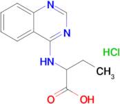 2-(Quinazolin-4-ylamino)butanoic acid hydrochloride