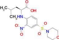 (4-(Morpholinosulfonyl)-2-nitrophenyl)-L-leucine