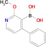 (2-Methoxy-4-phenylpyridin-3-yl)boronic acid