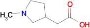 2-(1-Methylpyrrolidin-3-yl)acetic acid