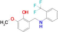 2-Methoxy-6-(((2-(trifluoromethyl)phenyl)amino)methyl)phenol