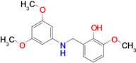 2-(((3,5-Dimethoxyphenyl)amino)methyl)-6-methoxyphenol