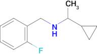 1-Cyclopropyl-N-(2-fluorobenzyl)ethan-1-amine