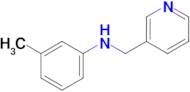 3-Methyl-N-(pyridin-3-ylmethyl)aniline