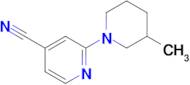 2-(3-Methylpiperidin-1-yl)isonicotinonitrile