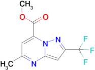 Methyl 5-methyl-2-(trifluoromethyl)pyrazolo[1,5-a]pyrimidine-7-carboxylate