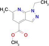 Methyl 1-ethyl-6-methyl-1H-pyrazolo[3,4-b]pyridine-4-carboxylate