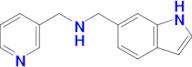 N-((1H-indol-6-yl)methyl)-1-(pyridin-3-yl)methanamine