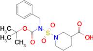 1-(N-benzyl-N-(tert-butoxycarbonyl)sulfamoyl)piperidine-3-carboxylic acid