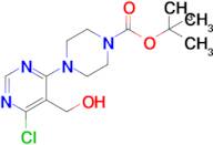 Tert-butyl 4-(6-chloro-5-(hydroxymethyl)pyrimidin-4-yl)piperazine-1-carboxylate