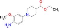 Ethyl 1-(4-amino-3-methoxyphenyl)piperidine-4-carboxylate