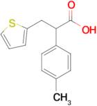 3-(Thiophen-2-yl)-2-(p-tolyl)propanoic acid