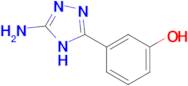 3-(5-amino-4H-1,2,4-triazol-3-yl)phenol