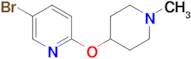 5-Bromo-2-((1-methylpiperidin-4-yl)oxy)pyridine