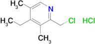 2-(Chloromethyl)-4-ethyl-3,5-dimethylpyridine hydrochloride