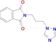 2-(3-(1H-1,2,4-triazol-1-yl)propyl)isoindoline-1,3-dione