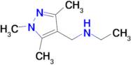 N-((1,3,5-trimethyl-1H-pyrazol-4-yl)methyl)ethanamine