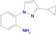 2-(3-Cyclopropyl-1H-pyrazol-1-yl)aniline