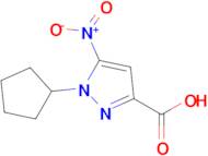 1-Cyclopentyl-5-nitro-1H-pyrazole-3-carboxylic acid