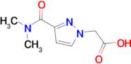 2-(3-(Dimethylcarbamoyl)-1H-pyrazol-1-yl)acetic acid