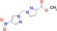 Methyl 1-((4-nitro-1H-pyrazol-1-yl)methyl)-1H-pyrazole-3-carboxylate