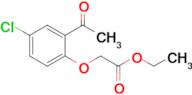 Ethyl 2-(2-acetyl-4-chlorophenoxy)acetate