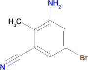 3-Amino-5-bromo-2-methylbenzonitrile