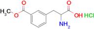 2-Amino-3-(3-(methoxycarbonyl)phenyl)propanoic acid hydrochloride