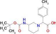 (3-N-Boc-amino-piperidin-1-yl)-p-tolyl-acetic acid