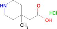 (4-Methyl-piperidin-4-yl)-acetic acid hydrochloride