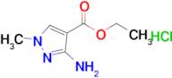 3-Amino-1-methyl-1H-pyrazole-4-carboxylic acid ethyl ester hydrochloride